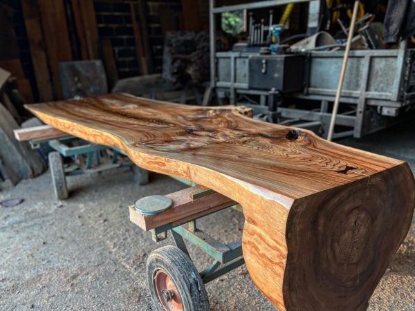 walnut end table 2